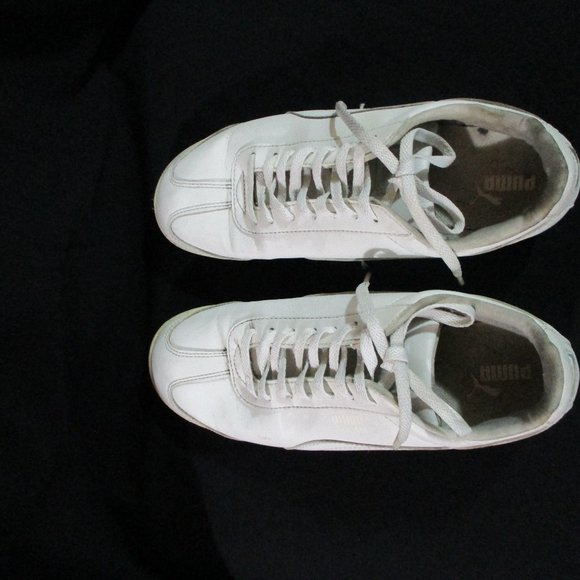 Puma White Sports Athletic Women's or Girl's Shoes Size 6 -- Final Price - Picture 6 of 8